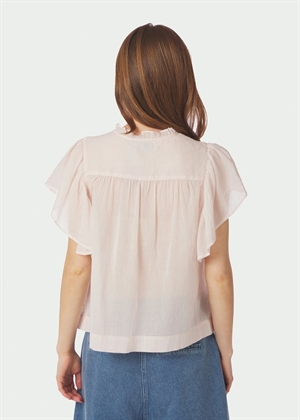 Vinsa s voile top Light Pink Neo Noir 